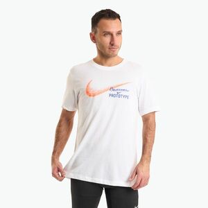 Férfi futópóló Nike Dri-Fit Founders white (Dri-Fit Founders HM8291-100) kép