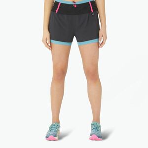 ASICS női futónadrág Fujitrail 2-N-1 performance fekete/gris kék (Fujitrail 2-N-1 2012C719-001) kép