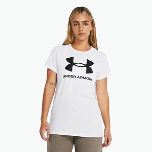 Under Armour Rival Logo női póló fehér/fekete (Rival Logo 1356305-111) kép
