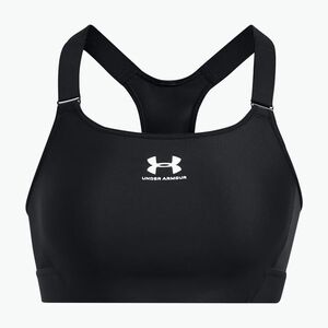 Under Armour HeatGear Armour High fekete/fehér edzőmelltartó (HeatGear Armour High 1379195-002) kép