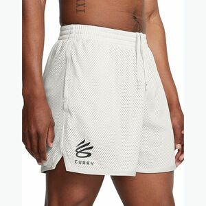 Under Armour férfi kosárlabda rövidnadrág Curry Splash Short fehér agyag/fekete (Curry Splash Short 1387092-114) kép