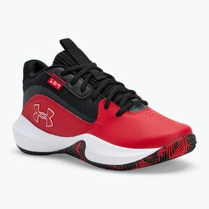 Under Armour GS Lockdown 7 piros/fekete/fehér gyermek kosárlabda cipő (GS Lockdown 7 3028513-600) kép