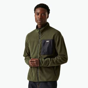 Férfi polár pulóver REGATTA Frankie Full Zip dark khaki (Frankie Full Zip RMA595-41C) kép