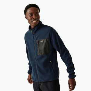 Férfi polár pulóver REGATTA Frankie Full Zip navy (Frankie Full Zip RMA595-540) kép