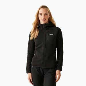 Női trekking pulóver REGATTA Hooded Newhill black (Hooded Newhill RWA597-800) kép