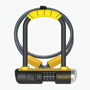 Kerékpár zár OnGuard Combo Mini DT 8015C U-Lock (Combo Mini DT ONG-8015C) kép