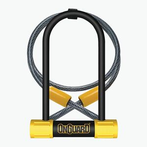 Kerékpár zár OnGuard Bulldog Medium DT 8015M U-Lock (Bulldog Medium DT ONG-8015M) kép