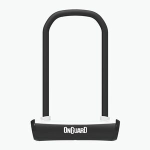 Kerékpár zár OnGuard Neon 8155WH U-Lock black/white (Neon ONG-8155WH) kép