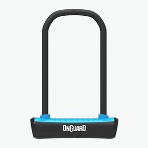 Kerékpár zár OnGuard Neon 8153BU U-Lock black/blue (Neon ONG-8153BU) kép