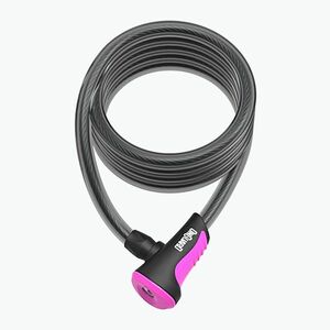 Kerékpár zár OnGuard Neon 8163PN black/pink (Neon ONG-8163PN) kép