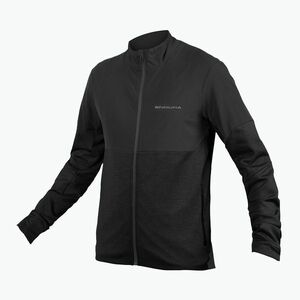 Férfi kerékpáros pulóver Endura Singletrack Thermal FZ black (Singletrack Thermal FZ E3240BK) kép
