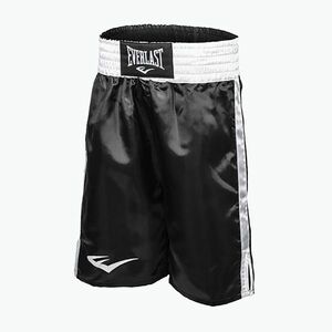 Férfi sport rövidnadrág Everlast Trunks Pro black/white (Trunks Pro EV0935-BLK/WHT) kép