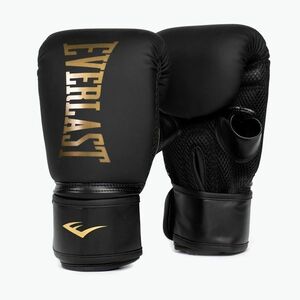 Boxkesztyű przyrządowe Everlast Cardio Elite Bag Gloves black/gold (Cardio Elite Bag Gloves przyrządowe EV3320-BLK/GLD) kép