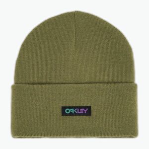 Téli sapka Oakley B1B Gradient Patch Beanie fern (B1B Gradient Patch Beanie FOS900707) kép
