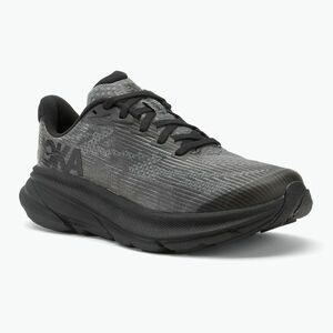 HOKA Clifton 9 fekete/karbon fekete gyermek futócipő (Clifton 9 1131170-BBNB) kép