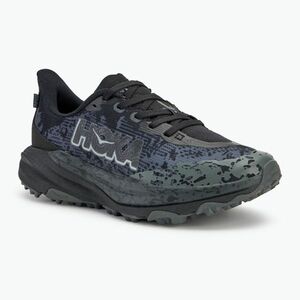 HOKA Speedgoat 6 obszidián/outer orbit gyermek futócipő (Speedgoat 6 1156933-ORR) kép