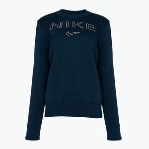 Női Nike Sportswear Phoenix Fleece melegítő pulóver armory navy/photon por/fekete (Sportwear Phoenix Fleece HM9754-478) kép