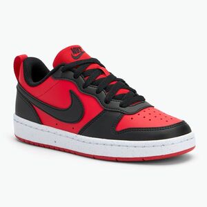 Nike Court Borough Low Recraft egyetemi piros/fekete cipő (Court Borough Low Recraft DV5456-600) kép