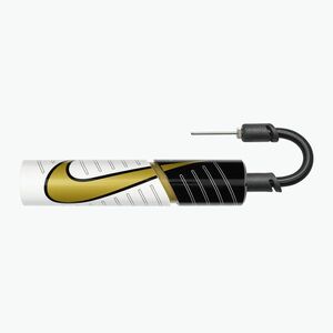 Pumpa labdához Nike Essential Ball Pump white/metallic gold/black (Essential Ball INTL N0001484) kép