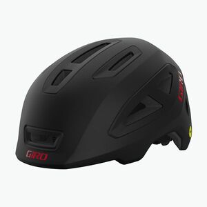 Gyerek kerékpáros sisak Giro Scamp II matte black/red (Scamp II Jr GR-7158421) kép