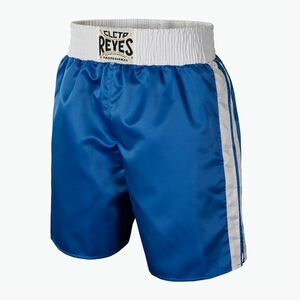 Férfi boxnadrág Cleto Reyes Satin Boxing blue/white (Satin Boxing CC532ZB) kép