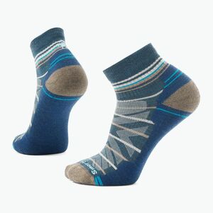 Túrazokni Smartwool Hike Light Cushion Pattern Ankle twilight blue (Hike Light Cushion Pattern Ankle SW001612G74) kép