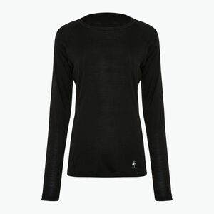 Női thermo hosszú ujjú felső Smartwool Classic Thermal Merino Base Layer Crew Boxed black (Classic All-Season Merino Base Layer Crew Boxed 16913) kép