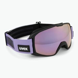 Síszemüveg UVEX Xcitd CV black matt/mirror lavender yellow (Xcitd CV 55/0/642/2331) kép