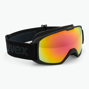 Síszemüveg UVEX Xcitd V black matt/mirror rainbow clear (Xcitd V 55/0/644/2131) kép