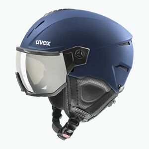 Sísisak UVEX Instinct Visor navy matt/mirror silver/smoke (Instinct Visor 56/6/260/10) kép