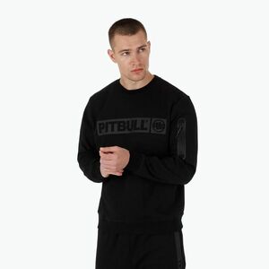 Férfi pulóver Pitbull Beyer Crewneck black (Beyer Crewneck 113003900001) kép