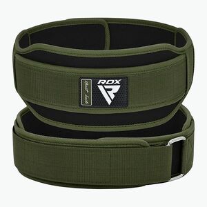 Súlyemelő öv RDX Rx5 Weightlifting Belt army green (Rx5 Weightlifting Belt WBD-RX5AG) kép