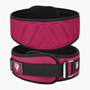 Súlyemelő öv RDX Rx4 Weightlifting Belt pink (Rx4 Weightlifting Belt WBE-RX4P) kép