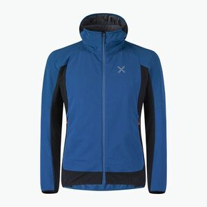 Férfi dzseki Montura Premium Wind Hoody deep blue/ orange (Premium Wind Hoody Jacket MJAW48X-8768) kép