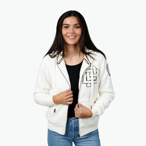 Női pulóver Pitbull Sherpa Ruffina Hooded Zip off white (Sherpa Ruffina Hooded Zip 184011000203) kép