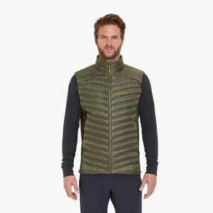 Férfi mellény Rab Cirrus Flex light khaki/army (Cirrus Flex QIP-35-LKA) kép