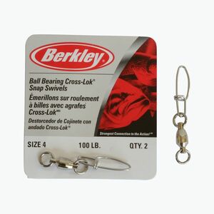 Berkley Mc Mahon Bb Bb Snaps Swivel forgókarikák 5. méret (Mc Mahon Bb With Snaps Swivel 1280542) kép