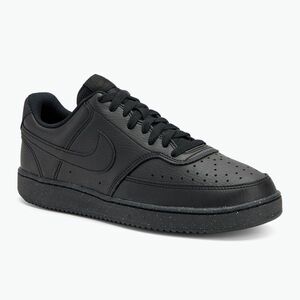 Férfi cipő Nike Court Vision Low Next Nature black / black / black (Court Vision Low Next Nature DH2987-002) kép