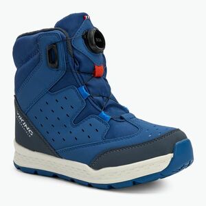 Gyerek hótaposó Viking Footwear Espo Warm Waterproof BOA blue/rust (3-93350-3563) kép