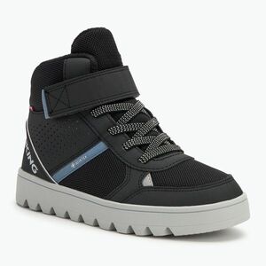 Gyerekcipő Viking Footwear Fleek Warm GTX 1V black/charcoal (Fleek Warm GTX 1V 3-94700-277) kép