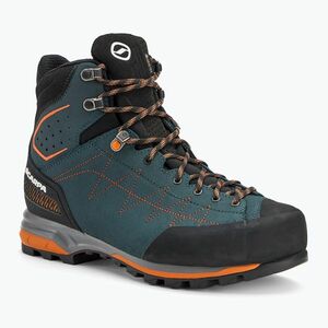 Férfi túrabakancs SCARPA Zodiac TRK GTX petrol/rust orange (Zodiac TRK GTX 60035-200) kép