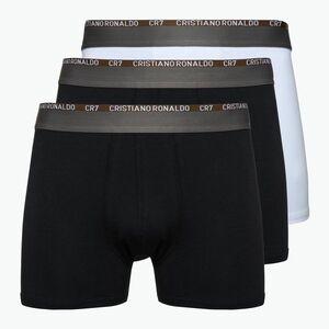 Férfi boxeralsó CR7 Basic Trunk 3 db multicolor (Basic Trunk 300-8100-4900-705) kép
