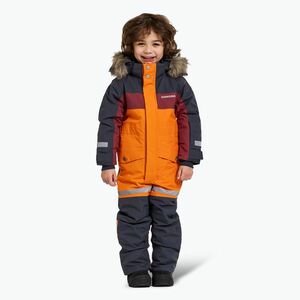 Gyerek síoverall Didriksons Bjärven Cover orange jam (Bjärven Cover 505466) kép