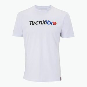 Gyerek póló Tecnifibre Club Cotton Tee Jr white (Club Cotton Tee Jr 22CLTEE22D) kép
