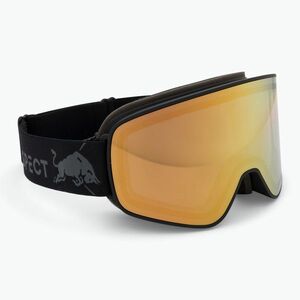 Síszemüveg Red Bull SPECT Rush Photo black/brown with gold chrome x (Rush Photo RUSH-16GOX) kép