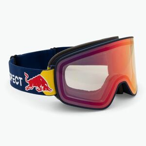 Síszemüveg Red Bull SPECT Rush Photo blue/brown with red chrome x (Rush Photo RUSH-14REX) kép