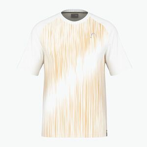Férfi teniszpóló HEAD Performance print white (Performance 811494) kép