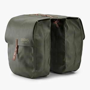 Kerékpáros táska Brooks England Brick Lane Panniers 30 l sage green/honey (Brick Lane Panniers BRS-BB00100A07232) kép