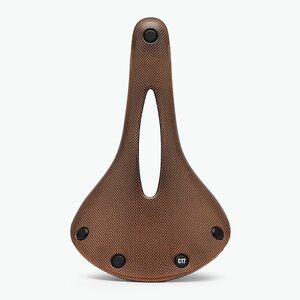 Kerékpár nyereg Brooks England C17 Carved orange (C17 Carved BRS-C201C00A06317) kép