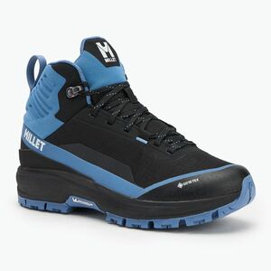 Női túracipő Millet Wanaka Mid GTX black/ coronet blue (Wanaka Mid GTX MIG1938_N3187) kép